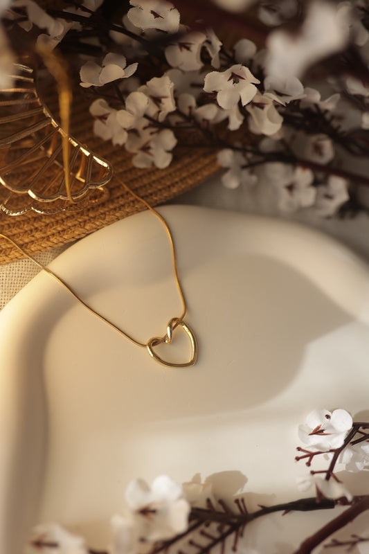 Linked Heart Necklace