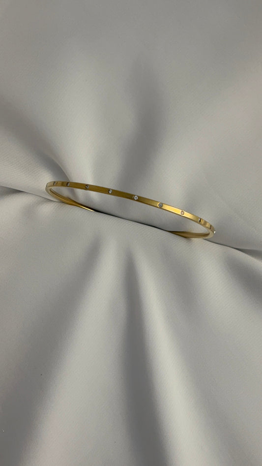 Celestial Dot Diamond Bangle