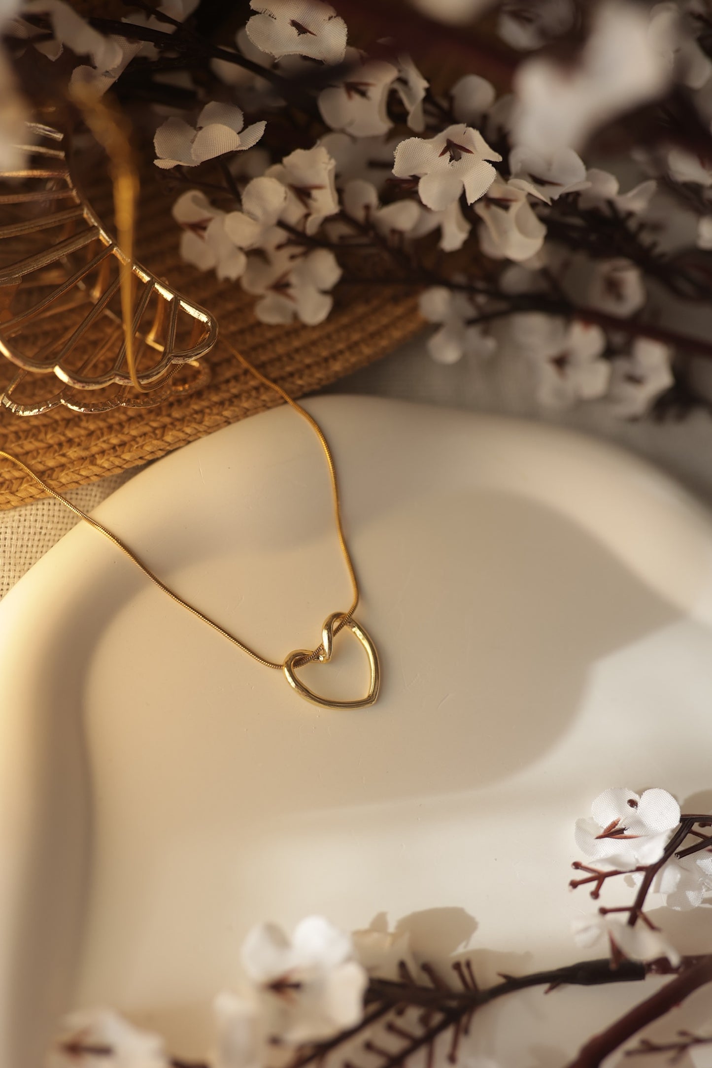 Linked Heart Necklace