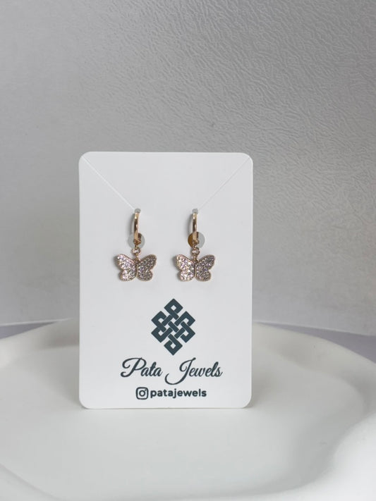 Butterfly Sparkle Charm Danglers