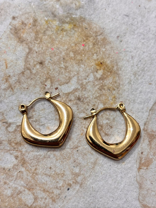 Melted V Hoops