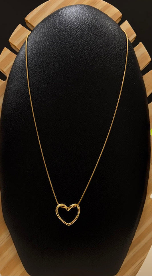 Linked Heart Necklace