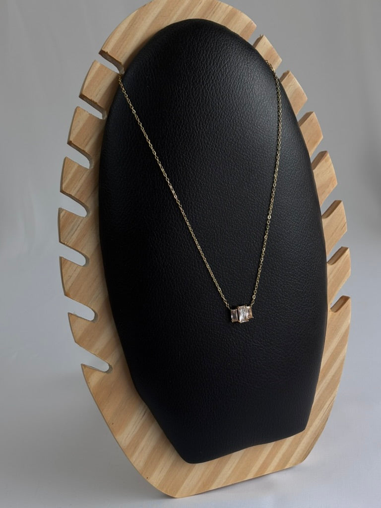 Twin Crystal Necklace