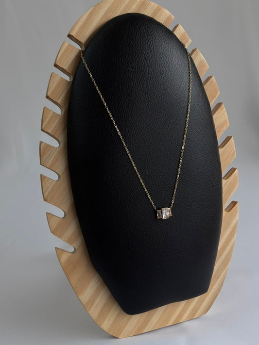 Twin Crystal Necklace