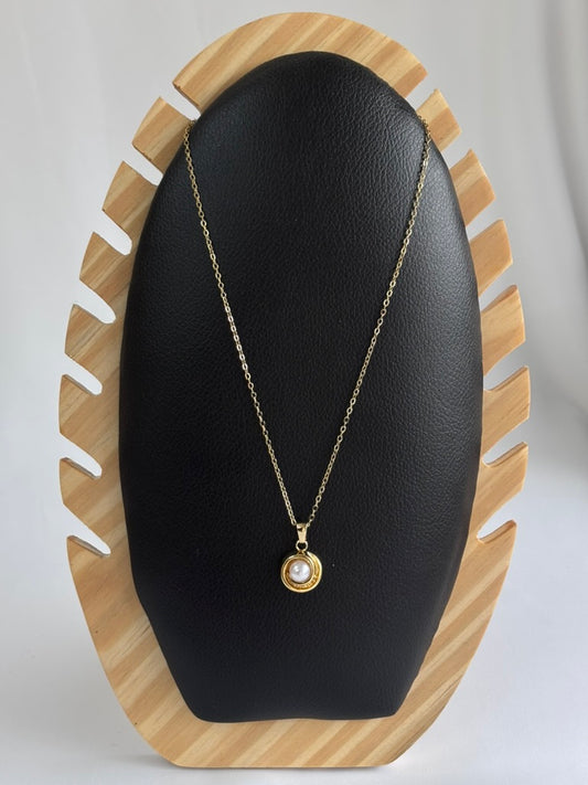 Classic Pearl Orb Necklace