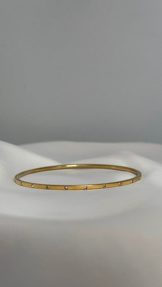 Celestial Dot Diamond Bangle