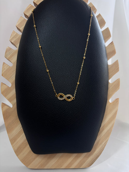Eternal Sparkle Infinity Necklace